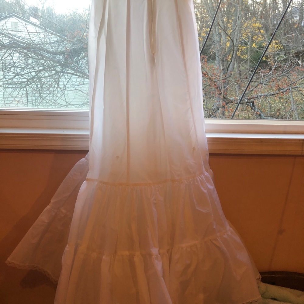 Wedding gown A-line slip